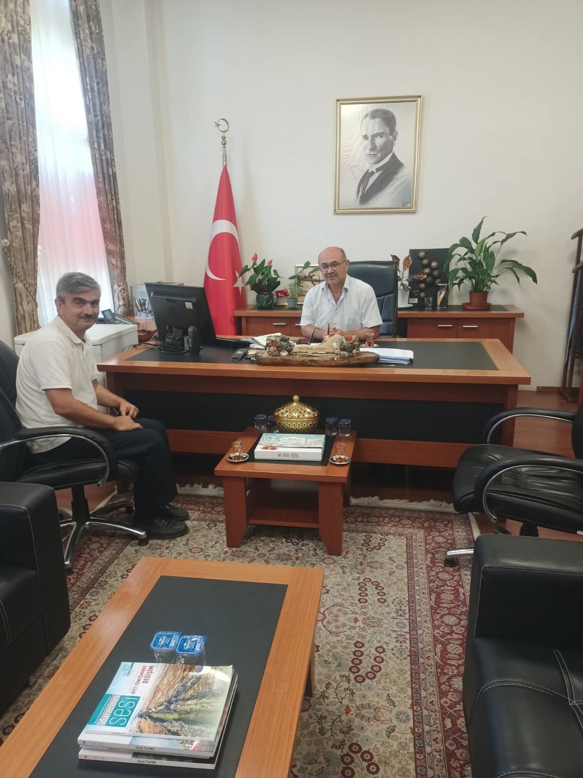 Bursa vali yardımcımız sayın Mustafa Güney ‘i makamında ziyaret