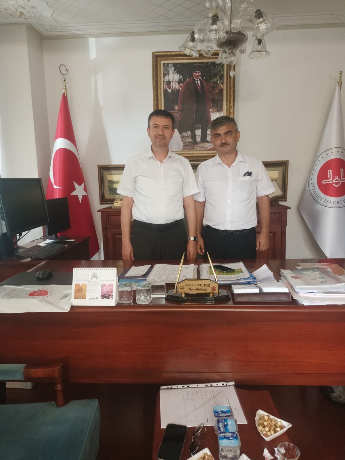 Beşiktaş İlçe Müftüsünü Ziyaret