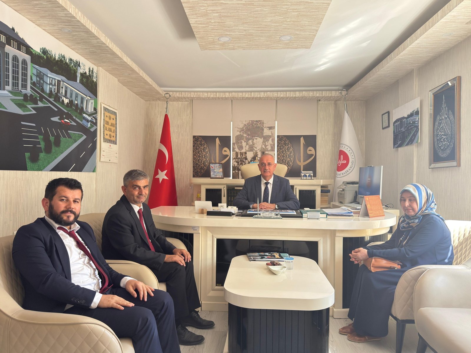 Sendikamızdan Sincan İlçe Müftüsü Musa Uzun’a Ziyaret